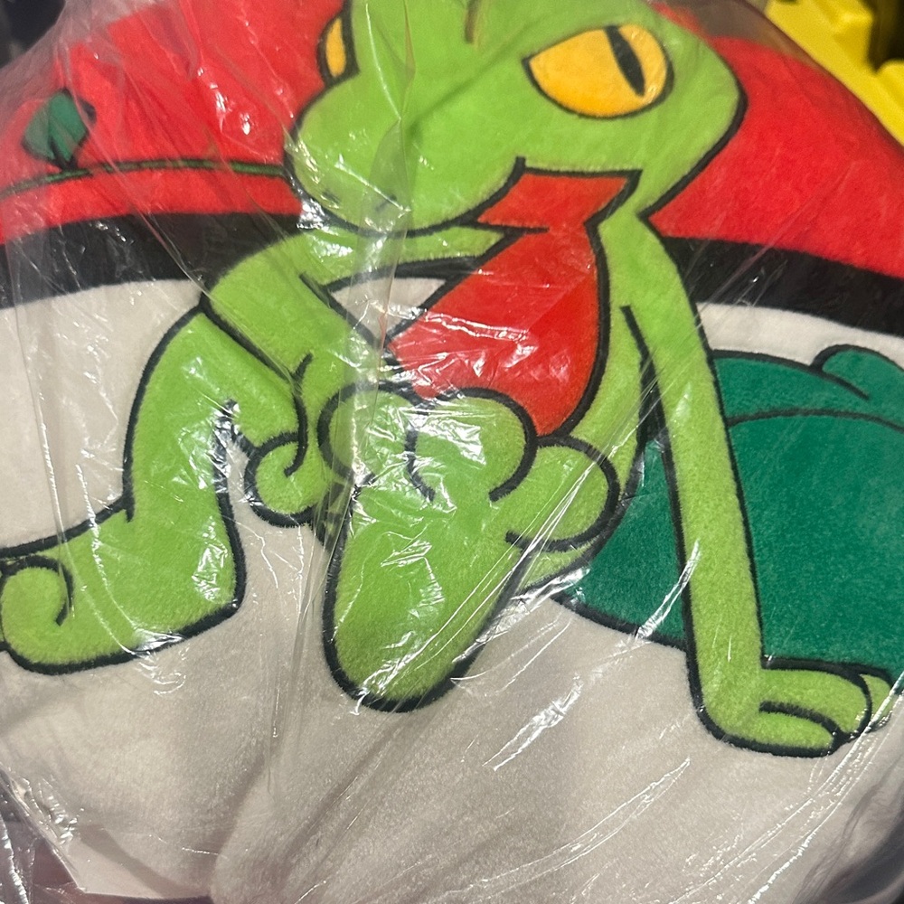 Pokemon Center 2006 Treecko Plush Pillow 15"